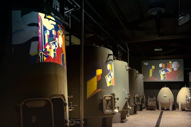 1-Hour Experience with Brunello. Visit to the Vineyard and Cellar - Outside in the Sangiovese BIO Vineyards: Art, Dedications, and Walking Pace