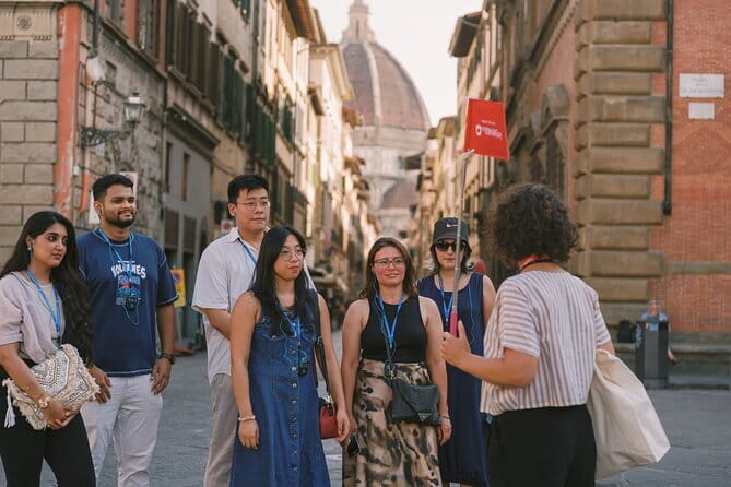 Academia Gallery: Statue of David Evening Tour - Getting started near Piazza Santissima Annunziata (and finding the group)