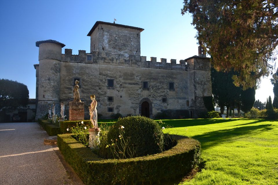 Chianti Rufina: Wine Tour in Castle & Historical Villa - Afternoon Chianti Hills Stop: Montecchio or Castello dei Rampolla