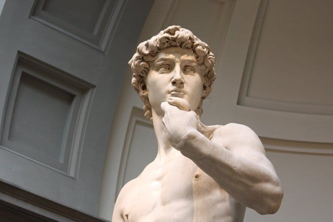 David and the highlights of Florence. - Key highlights worth knowing