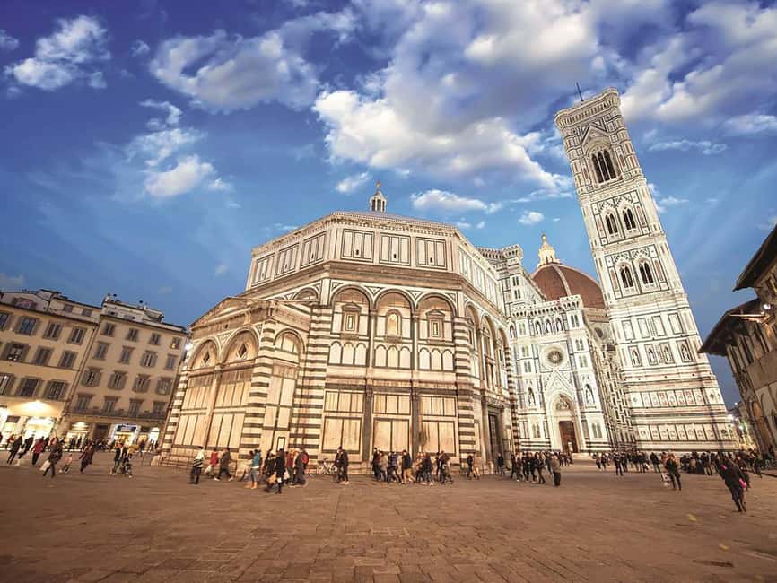 Discover Florence Walking Tour: Guided Tour - The Duomo finish: Brunelleschi’s Dome and Giotto’s Bell Tower