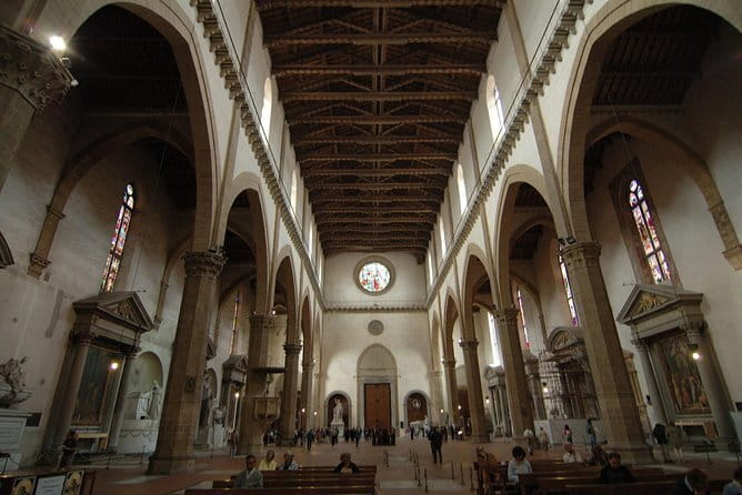 Entrance and Guided Tour of Santa Croce Basilica - The basement monuments angle that makes time worth it