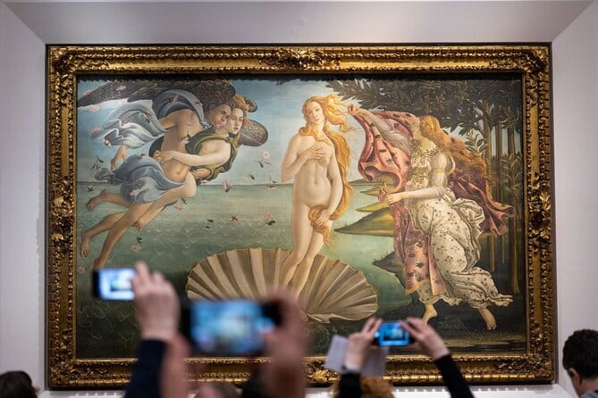 Exclusive Early Morning Uffizi: Semi-Private with Private Option - What You’ll See in 45 Rooms: From Medici Power to Venus and Bacchus