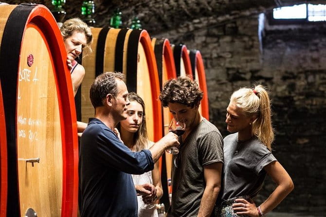 EXCLUSIVE - Wine Tasting near Florence with Castle and Ancient Cellars Tour - The castle tour: courtyard stories, grounds, and private rooms