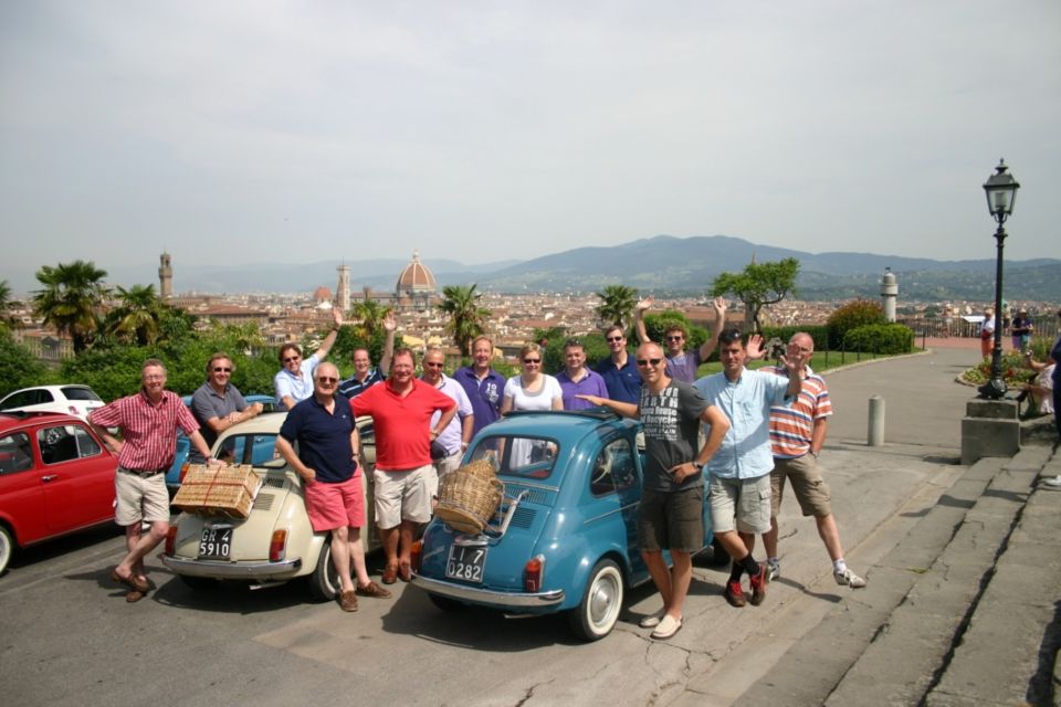 Florence 5-Hour Picnic Tour in a Vintage Fiat 500 - The driving part: manual transmission rules and convoy safety