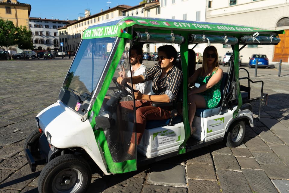 Florence: 60-Minute Eco-Friendly Golf Cart City Tour - Key highlights you’ll feel right away
