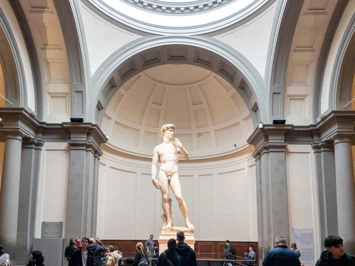 Florence: Accademia Gallery Timed Entry Ticket - David in the main hall: how to see it without feeling rushed