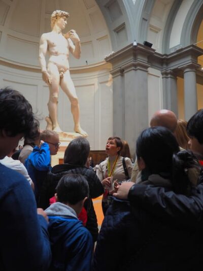 Florence: Accademia Ticket & Audio Guided Tour with Host - Inside the Accademia: reserved time plus a host you can actually ask