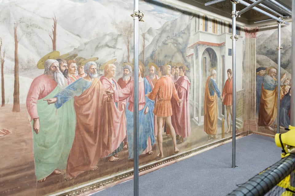 Florence: Access to the Brancacci Chapel - Meeting at Piazza del Carmine 14 and the chapel entrance you need
