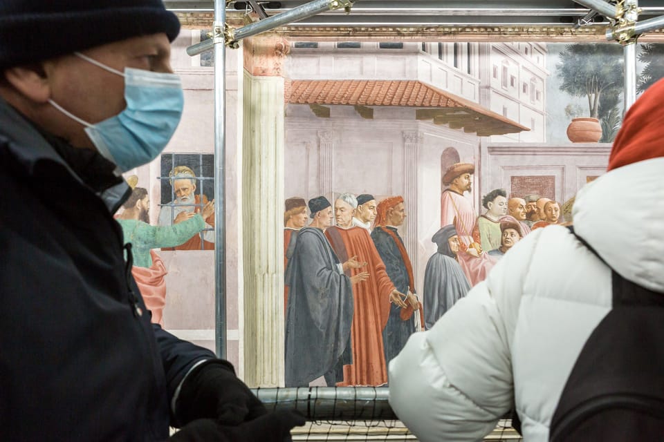 Florence: Access to the Brancacci Chapel - Stories of Saint Peter: how the scenes guide your understanding