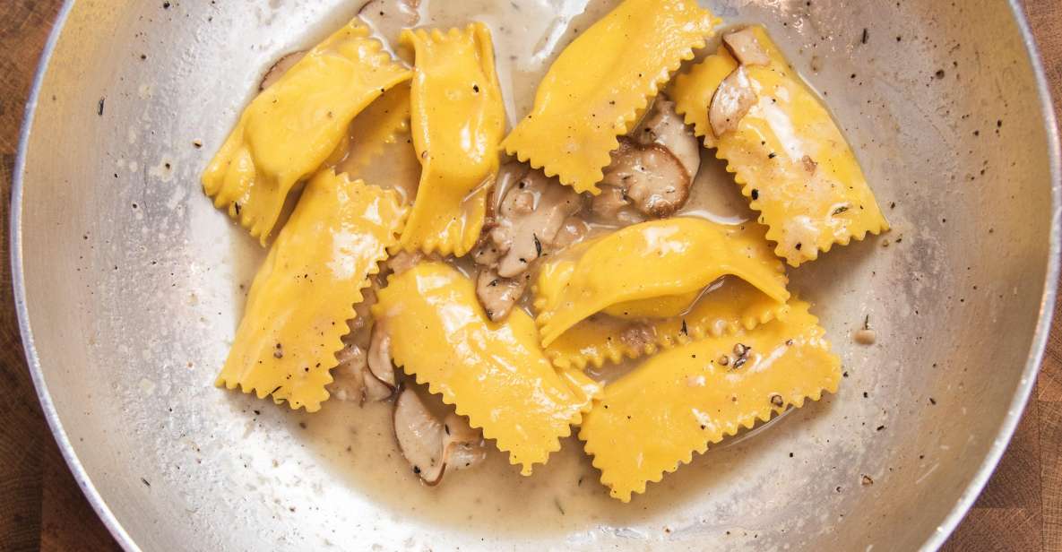Florence: Art of Pasta Cooking Workshop with Food and Wine - The meal at the table: eating what you made with unlimited wine