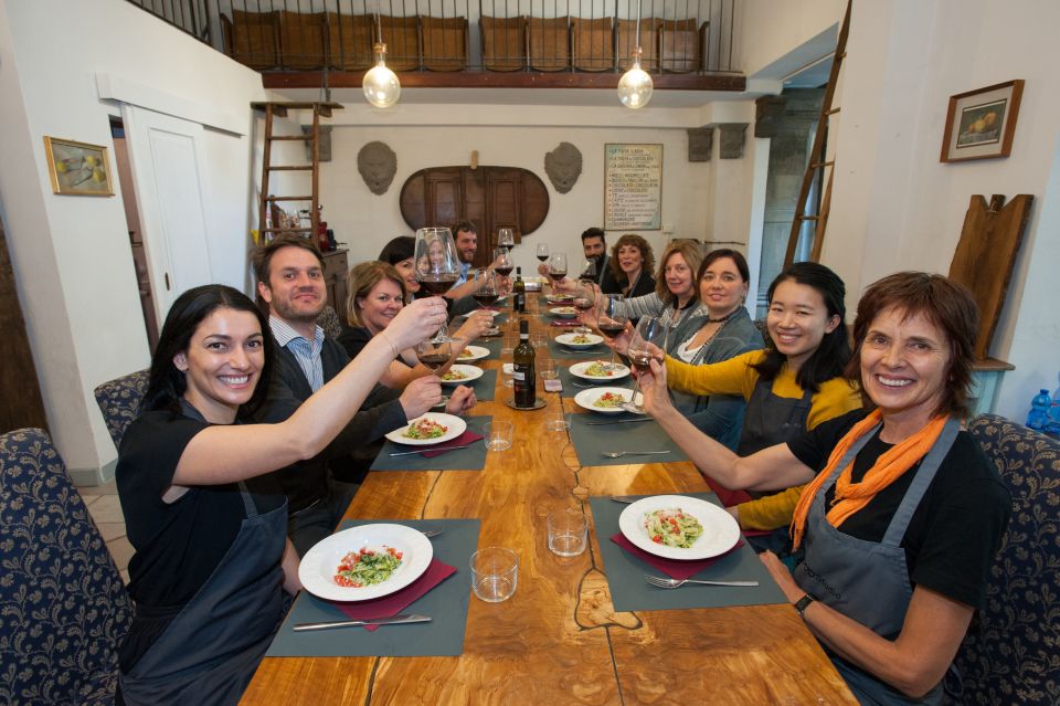 Florence: Authentic Pasta Making Class - The giant family-style lunch: your pasta becomes the meal