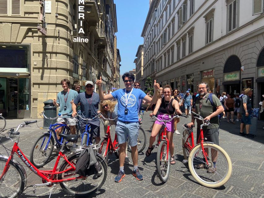 Florence: City Highlights Bike Tour - Ponte alle Grazie and Ponte Vecchio: river crossings with spotlight moments