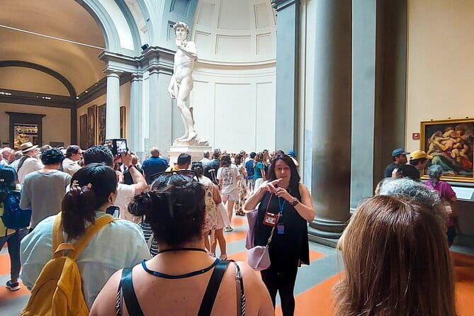 Florence: Combo guided tour, City, Uffizi, Accademia and David - Start in central Florence: Santa Maria Novella to Ponte Vecchio