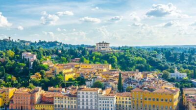 Florence Countryside 2.5h Premium E-Bike Tour + Photo Shoot - Piazzale Michelangelo: the Florence viewpoint stop built for photos