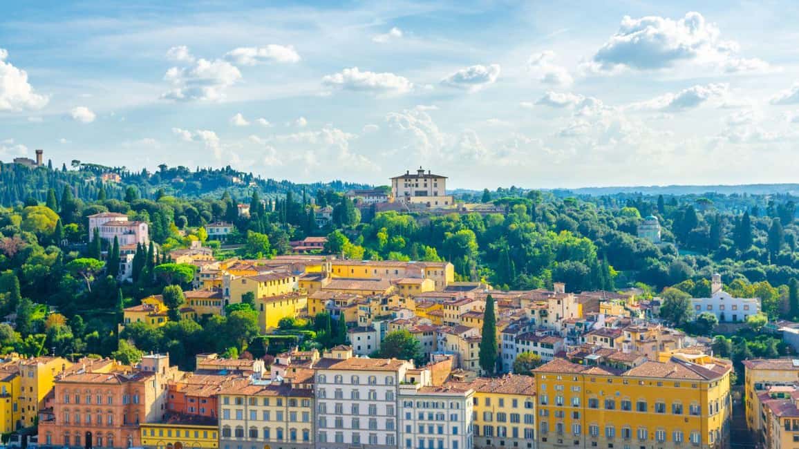 Florence Countryside 2.5h Premium E-Bike Tour + Photo Shoot - Piazzale Michelangelo: the Florence viewpoint stop built for photos
