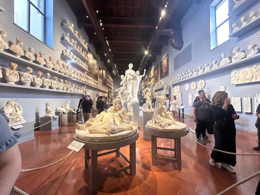 Florence: David's Accademia timed Ticket with Audio APP - Gipsoteca Plaster Models: See Sculpture Before It’s Marble