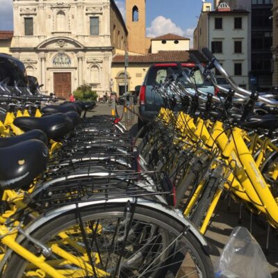 Florence discovery by bike - Picking Up Your Single-Speed Bike and Map: Start Smart
