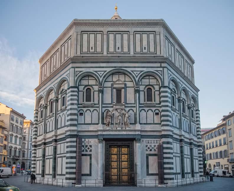 Florence: Duomo Crypt, Baptistry and Museum Entry Ticket - Baptistery of St. John: what to expect when construction is part of the scene