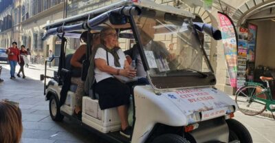 Florence: Eco-Friendly Panoramic Tour in Electric Golf Cart - The Michelangelo Square views that make the tour worth it