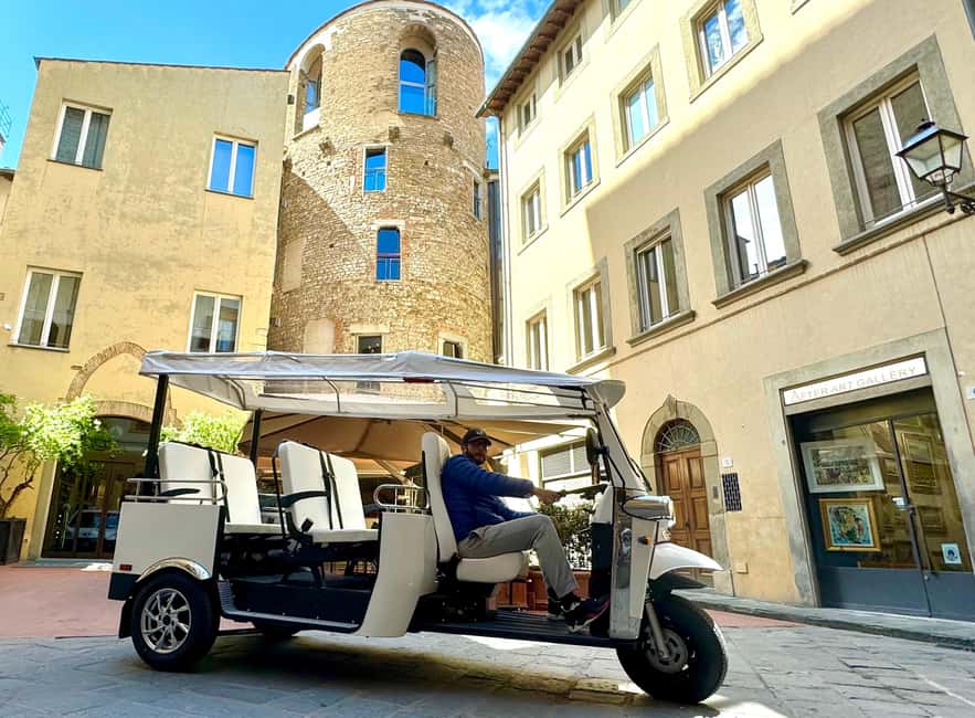 Florence: Eco Golf Car & e Tuk Tuk City Tour - The One-Hour Route: Duomo to Palazzo Vecchio Without the Marathon