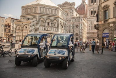 Florence Eco Tour by Electric Golf Cart - How the route works: cart access is limited, so expect quick walks