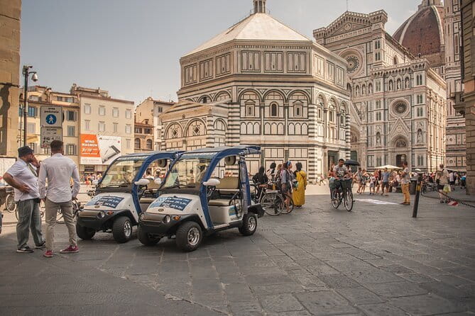 Florence Eco Tour by Electric Golf Cart - A quieter Arno-side stop: the National Central Library of Florence