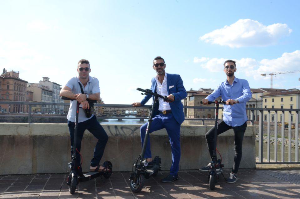 Florence: Electric Scooter Tour with Guide - Lungarno Views and the Piazzale Michelangelo Moment