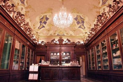 Florence Fashion Tour: Gucci, Ferragamo & the Officina Profumo - Salvatore Ferragamo Museum: ornate shoes and the design brain behind them