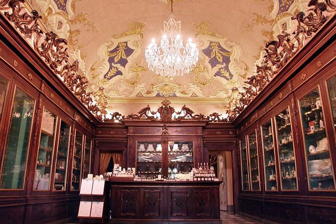 Florence Fashion Tour: Gucci, Ferragamo & the Officina Profumo - Salvatore Ferragamo Museum: ornate shoes and the design brain behind them