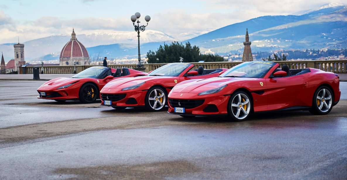 Florence: Ferrari Test Driver with a Private Instructor - Piazzale Michelangelo: the perfect Ferrari launch pad