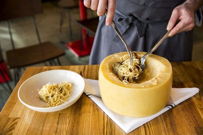 Florence: Flambé Cheese Wheel Truffle Pasta Class & Tiramisù - Florence Pasta-Making with a Chef at Your Side (And Not Just a Demo)