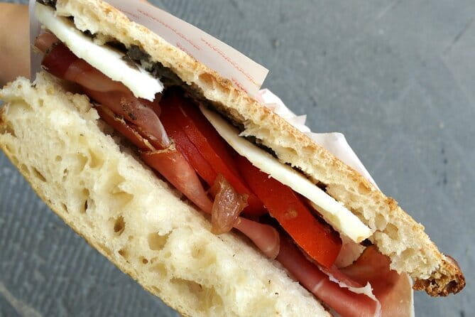Florence Food Tour with Antico Vinaio skip the line - What “five specialties with Chianti pairings” really means for your taste buds