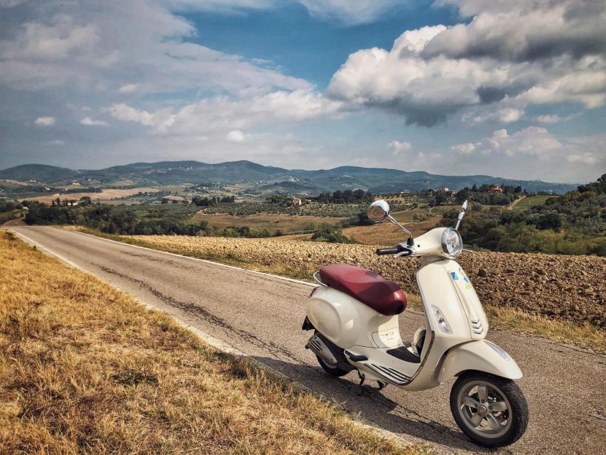 Florence: Full-Day Tuscany Vespa Tour in Chianti - Castello di Poppiano and the start of your 2.5-hour Chianti ride