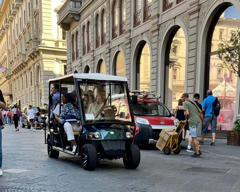 Florence Golf Cart Tour City Center & Piazzale Michelangelo - Pickup zones and how the route keeps you from wasting time