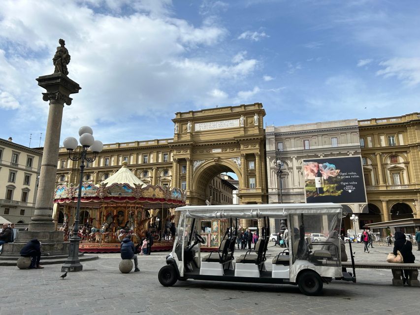 Florence: Golf Cart Tour with Panoramic Views - Why an electric golf cart beats a long day of walking