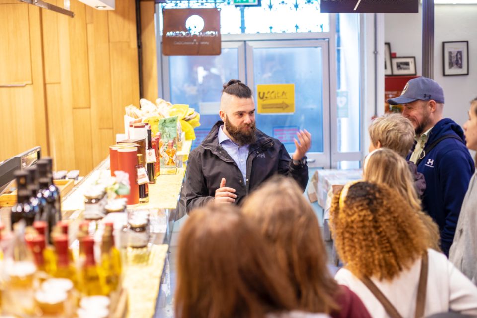 Florence: Grocery Market Food Tour and Tastings with a chef - Gelato Finale: Choosing Between Classics and Uncommon Flavors