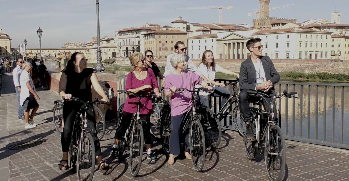 Florence: Guided Bike Tour with Piazzale Michelangelo - Meeting at Florence Tours Enjoy Biking and Getting Ready