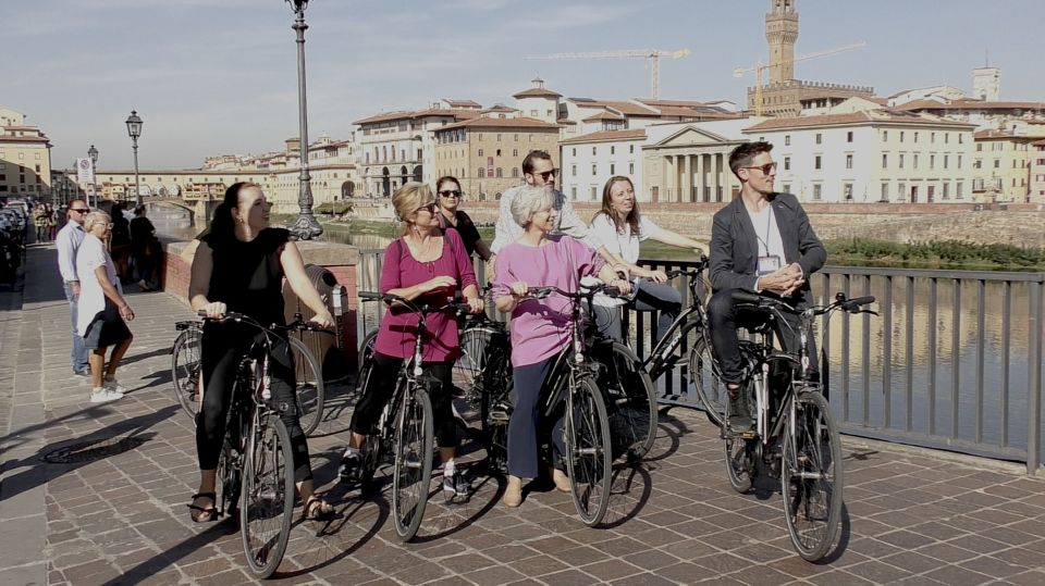 Florence: Guided Bike Tour with Piazzale Michelangelo - The Route: Duomo Area to Ponte Vecchio to the Piazzale View