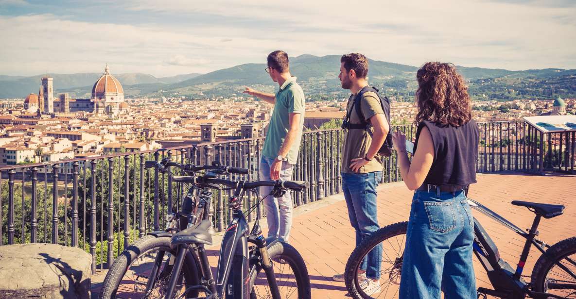 Florence: Guided Electric Bike Tour with Gelato - Key highlights you’ll actually feel during the ride