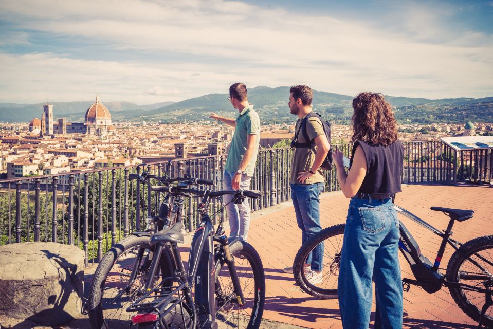 Florence: Guided Electric Bike Tour with Gelato - Electric bikes in Florence: the smart way to beat the hills