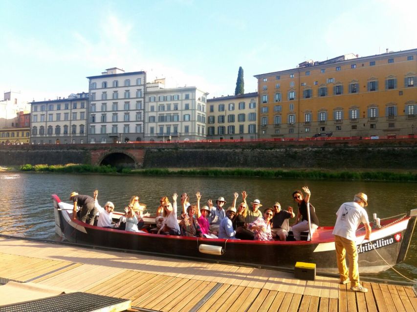 Florence: Guided Gondola Boat Tour with a Glass of Wine - Why the Arno river ride feels like Florence at its own pace