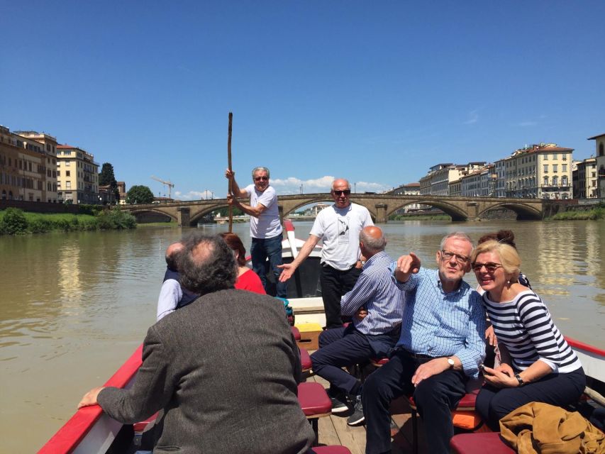 Florence: Guided Gondola Boat Tour with a Glass of Wine - Practical tips so your hour goes smoothly
