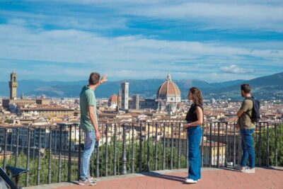Florence Hills E-Bike Tour with Gelato Tasting - Stop 1: Piazzale Michelangelo for the Wide-Open Florence View