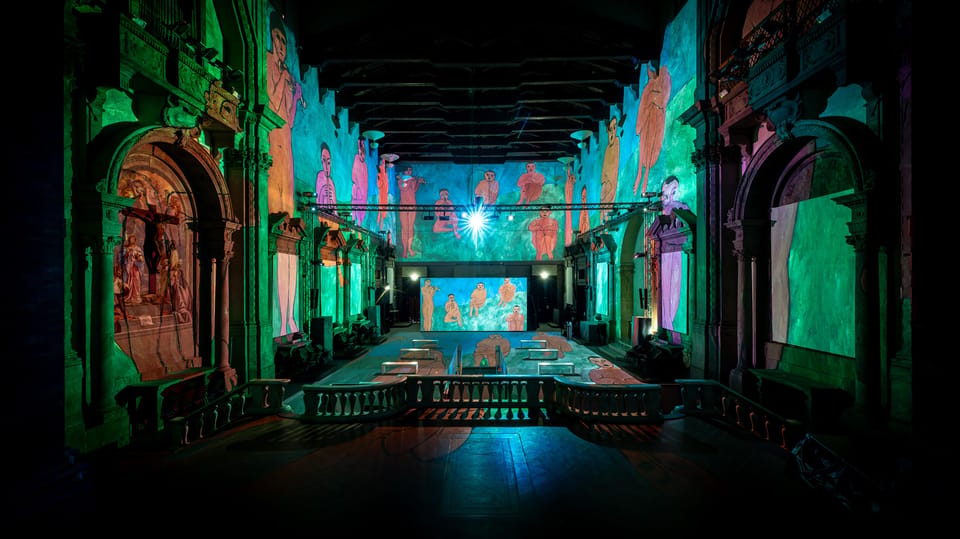 Florence: Inside Matisse Immersive Exhibition - The 35-minute 360° Matisse show: how the story is told in light