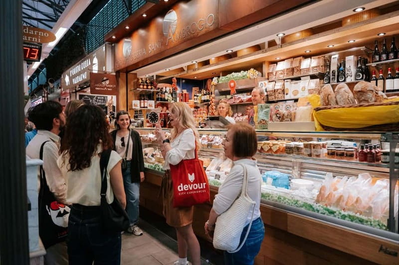 Florence: Local Food, Wine & Market Walking Tour - Wine-shop backstreets: Sangiovese and pairing bread soup and bruschetta