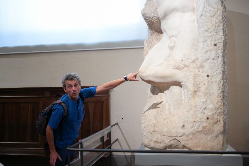 Florence: Michelangelo's David and Accademia Gallery Tour - The Prisoners stop: the “unfinished” method explained in plain language