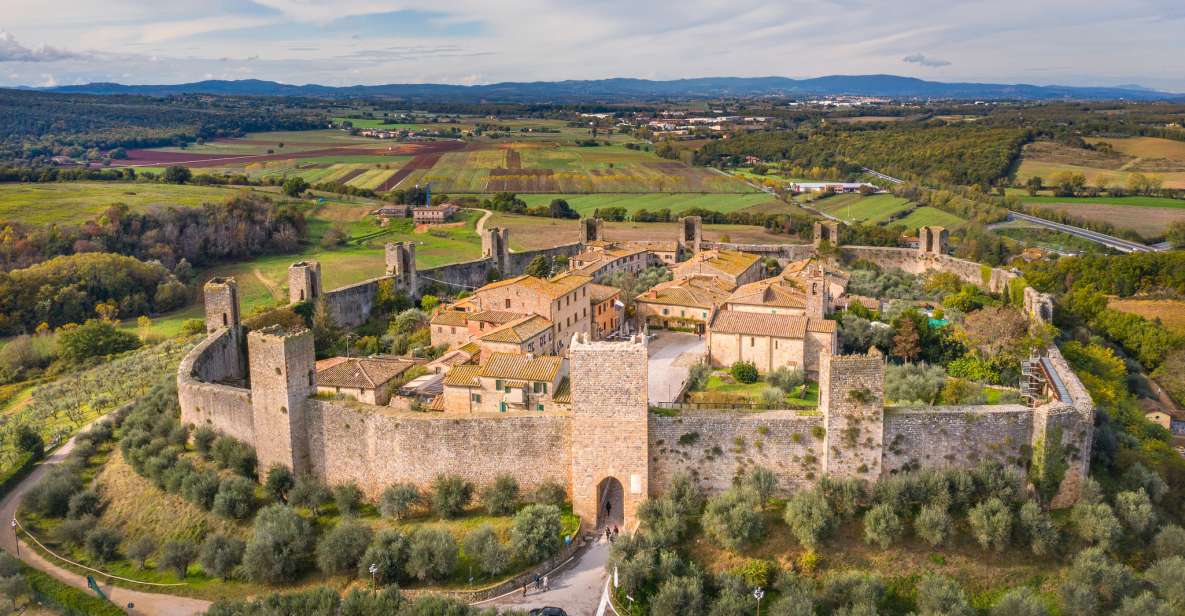 Florence: Monteriggioni & Val d'Orcia Optional Wine Tasting - Key things to know before you go