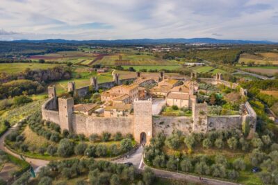 Florence: Monteriggioni & Val d'Orcia Optional Wine Tasting - Monteriggioni walls and the Templar Museum: medieval—and yes, there’s a game connection
