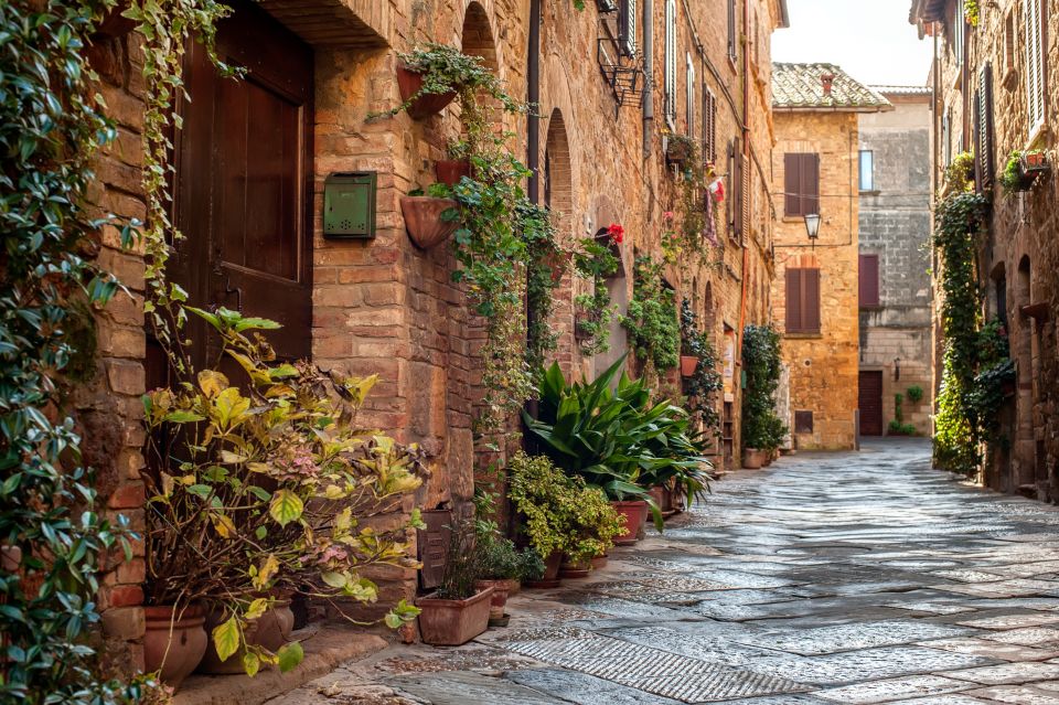 Florence: Monteriggioni & Val d'Orcia Optional Wine Tasting - Guided vs Transfer Only: choose the style that fits you